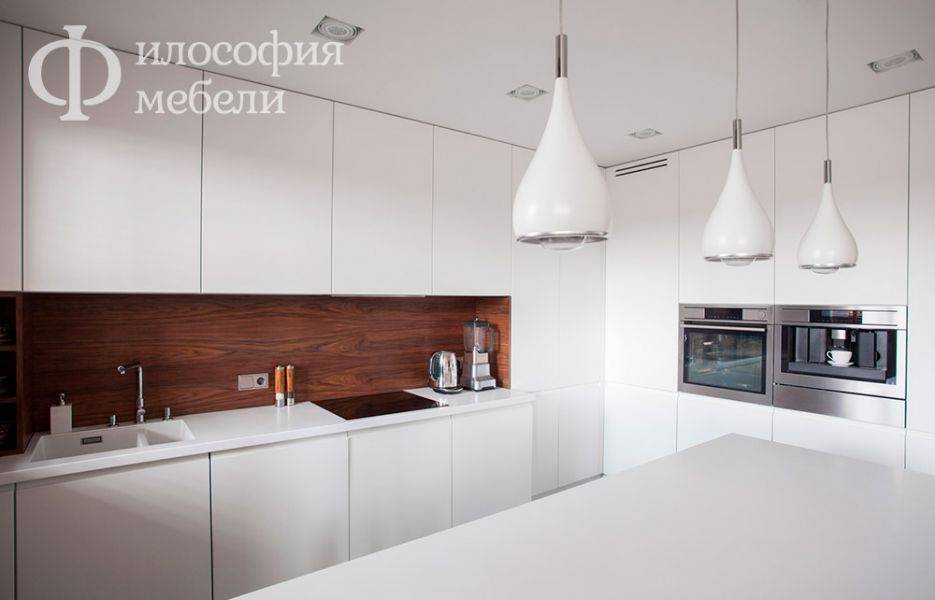 белая кухня №7 в Сочи