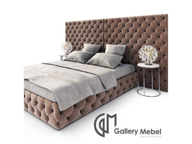 кровать с большим изголовьем letto gm 12 в Сочи