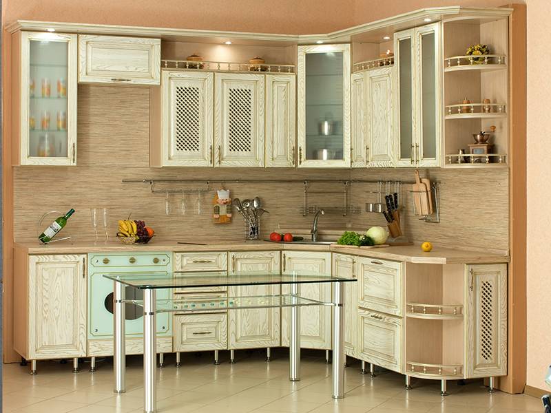 угловая кухня 21 в Сочи
