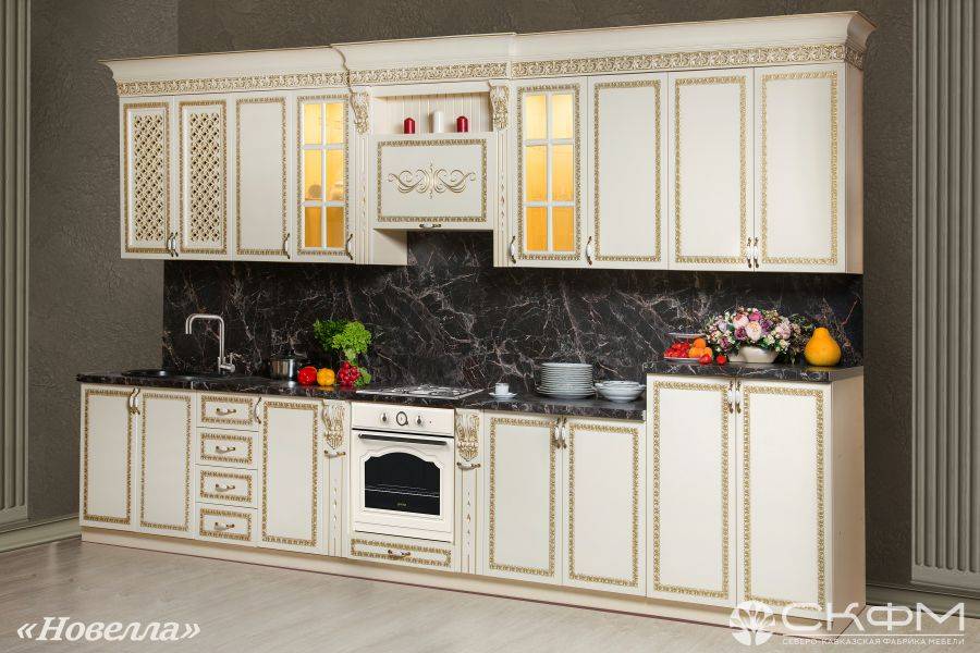 прямая кухня новелла в Сочи