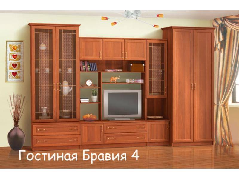 гостиная стенка бравия 4 в Сочи