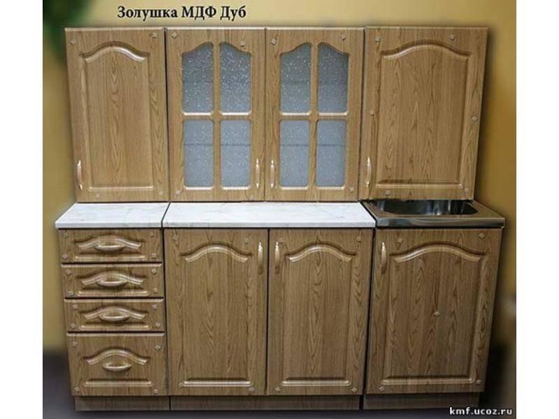 кухня золушка мдф дуб в Сочи