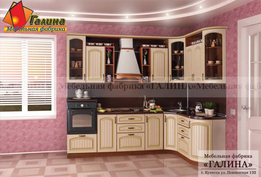 кухонный гарнитур патина 006 в Сочи