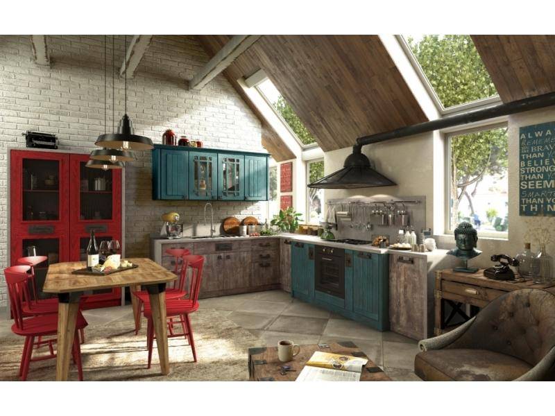 кухня loft в Сочи