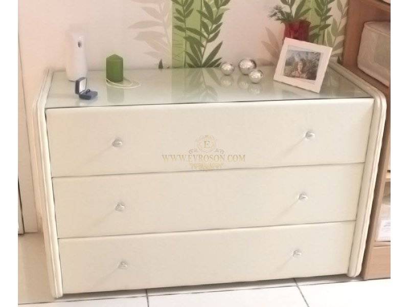 комод san leone maxi экокожа / стекло в Сочи