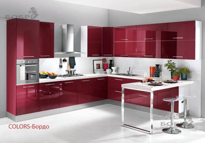 кухня colors пластик в Сочи