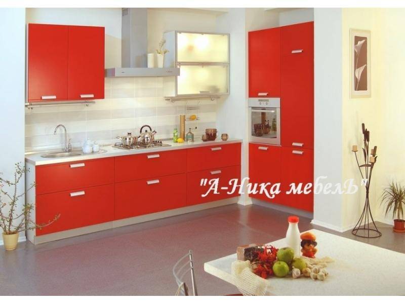 яркие расцветки кухни виктория в Сочи