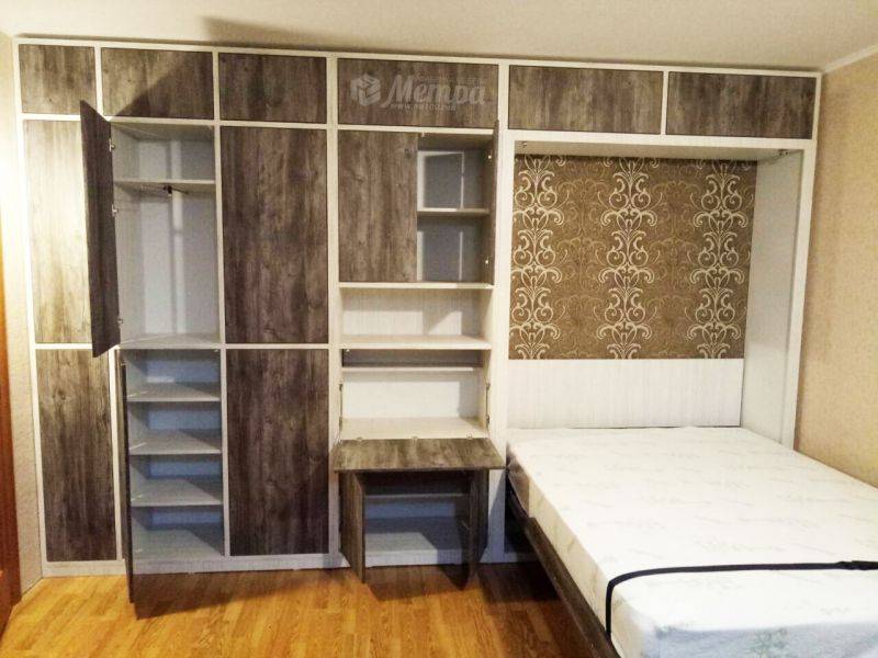 стенка для спальни с откидной кроватью в Сочи