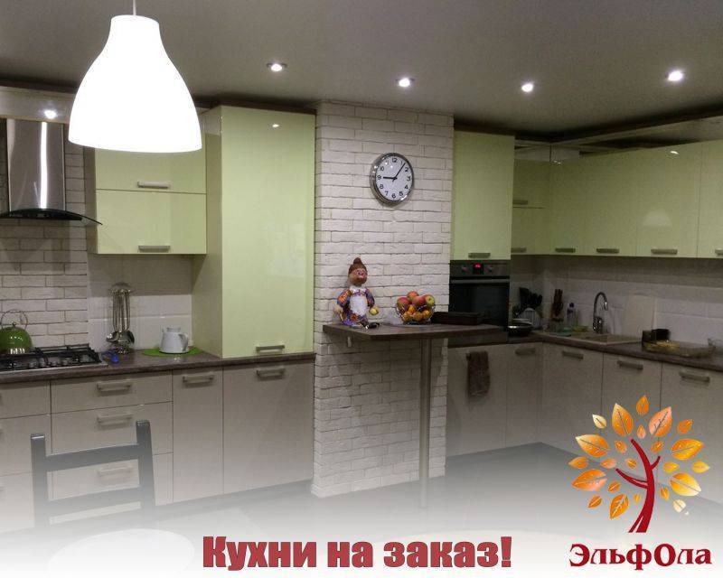 угловая кухня в Сочи