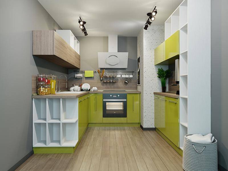 кухонный гарнитур для маленькой кухни оливия small в Сочи