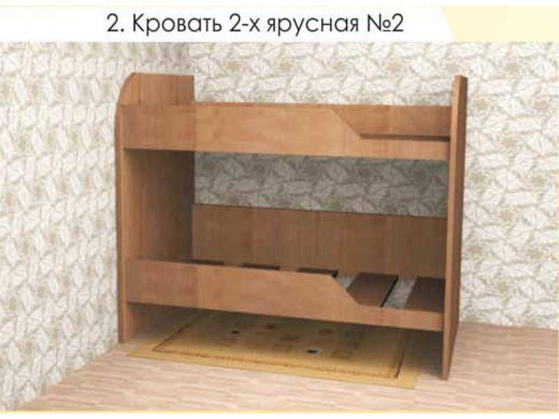 кровать двухъярусная 2 в Сочи