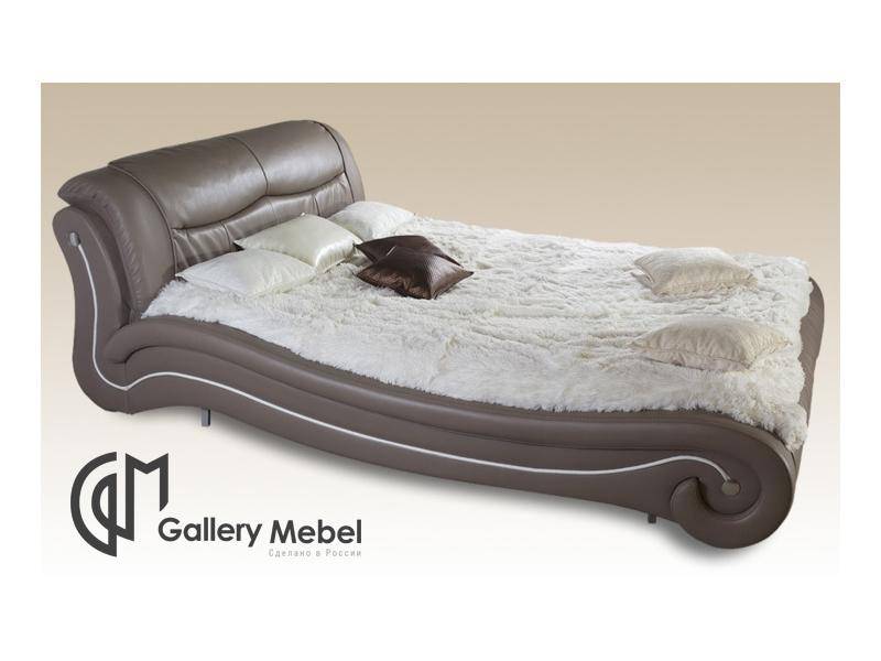 серая кровать letto gm 04 в Сочи