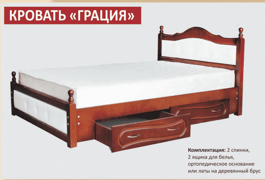 кровать греция с ящиками в Сочи