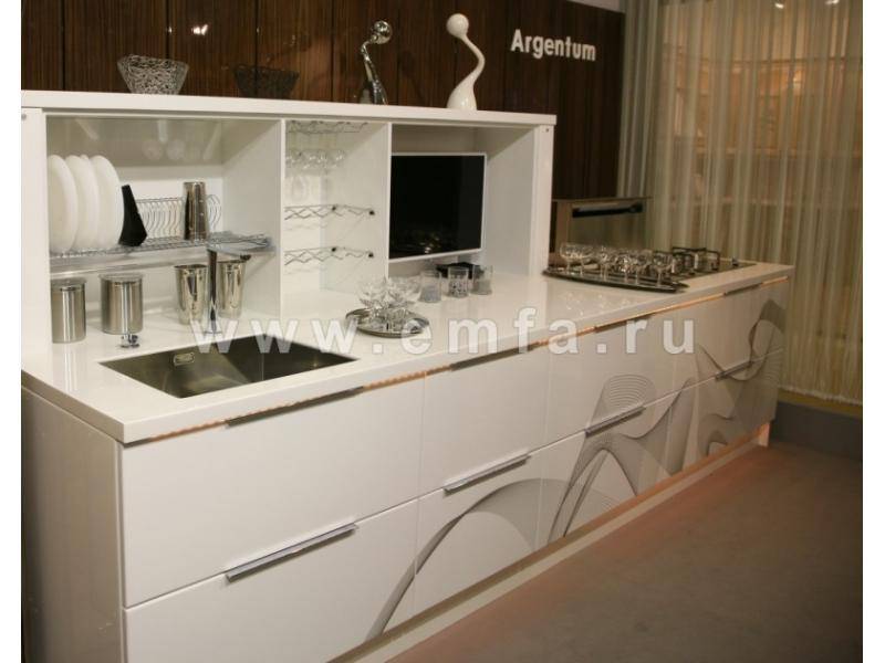 кухонный гарнитур прямой argentum в Сочи