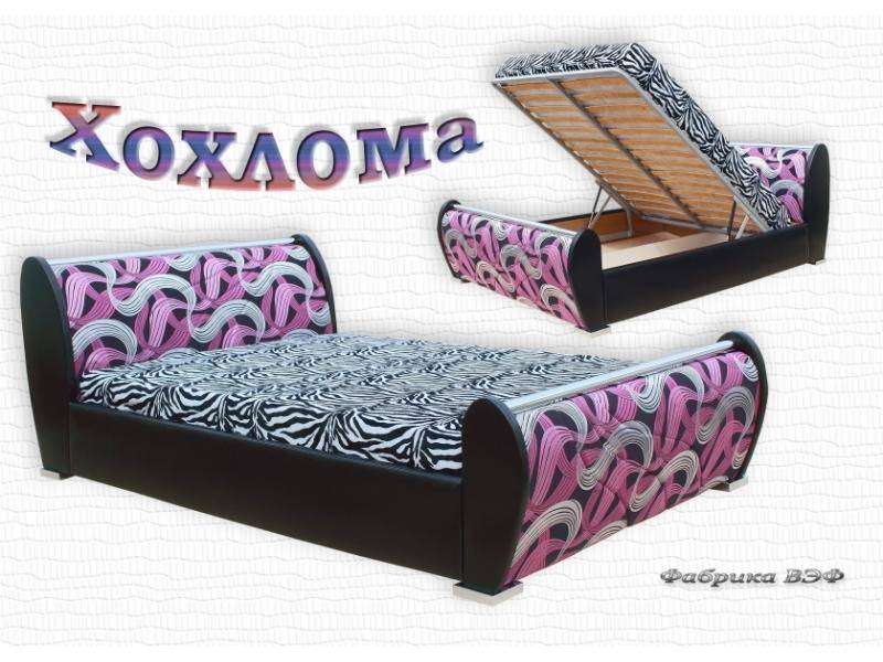 кровать с подъемным механизмом хохлома в Сочи