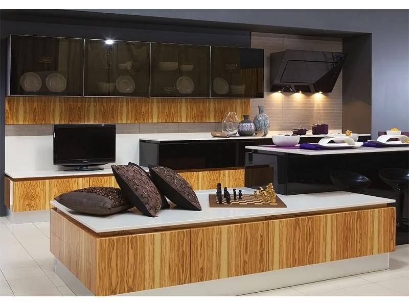кухня прямая валенса wood в Сочи