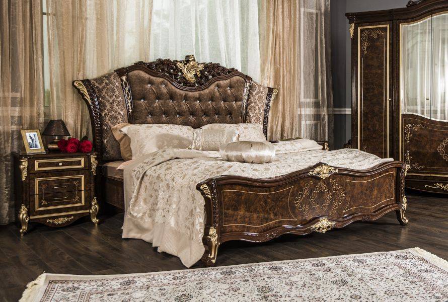кровать оливия корень дуба глянец в Сочи