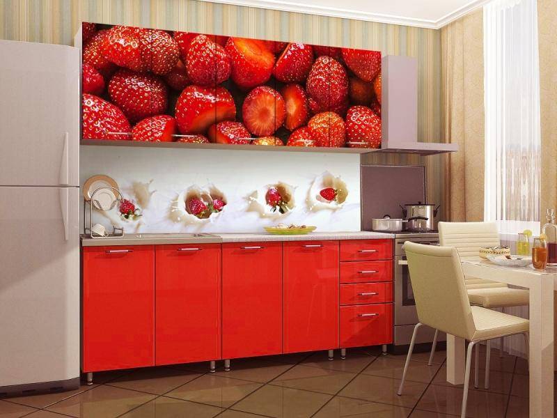 красная кухня клубника в Сочи