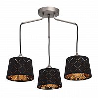 подвесная люстра mw-light лацио 8 103012003 черная в Сочи