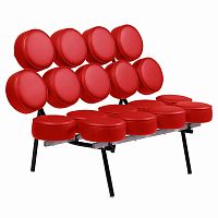 диван marshmallow sofa прямой красный в Сочи