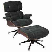 кресло jeans dark серое в Сочи