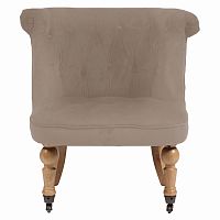 кресло amelie french country chair бежевое в Сочи