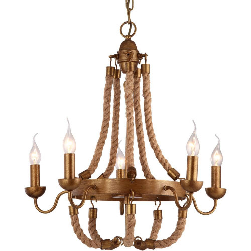 подвесная люстра arte lamp amaca a8957lm-5bz в Сочи