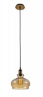 подвесной светильник crystal lux sonnette sp1 amber в Сочи