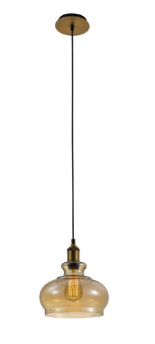 подвесной светильник crystal lux sonnette sp1 amber в Сочи