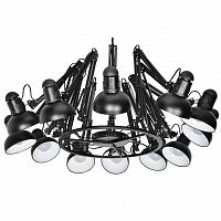 подвесная люстра kink light морено 07558-12 черная в Сочи