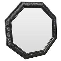 зеркало восьмиугольное черное с резьбой black sparkle в Сочи