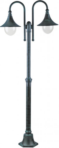 садово-парковый светильник arte lamp malaga a1086pa-2bg в Сочи