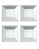 зеркало квадратное в стеклянной раме джуно в Сочи