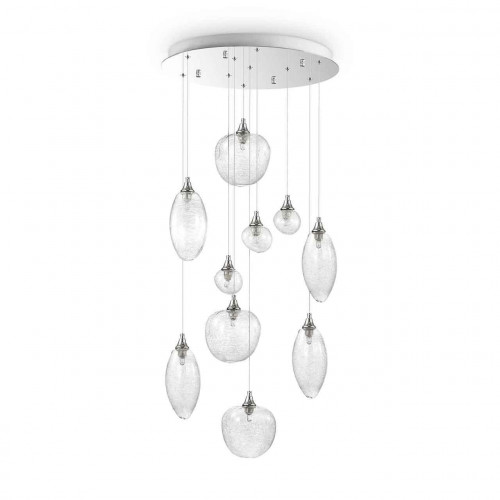 подвесная люстра ideal lux baco sp10 cromo в Сочи