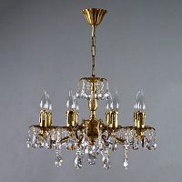 подвесная люстра ambiente benisa 2226/8 ab tear drop бронза в Сочи