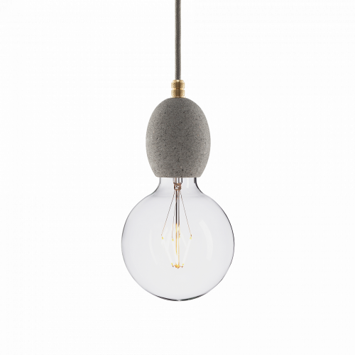 подвесной светильник beton bolti gray brass в Сочи