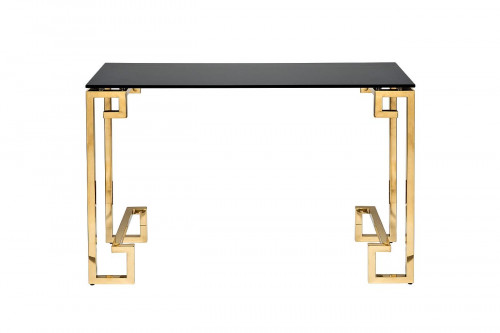 консоль черная с золотом 120x40x78 см в Сочи