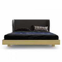 кровать двуспальная с бортиками 180x200 темно-серая rich в Сочи