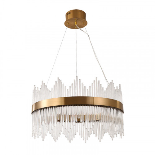 люстра stripglass 50 латунь, прозрачное стекло в Сочи