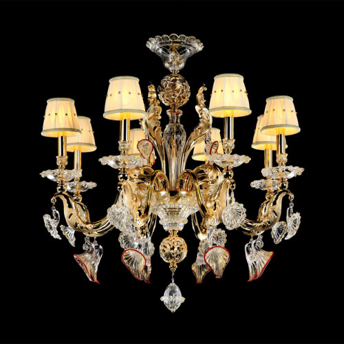 люстра md102729-8a от illuminati золото/янтарная в Сочи