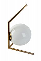 лампа настольная белая с золотом 17,6x17,6x38 см в Сочи
