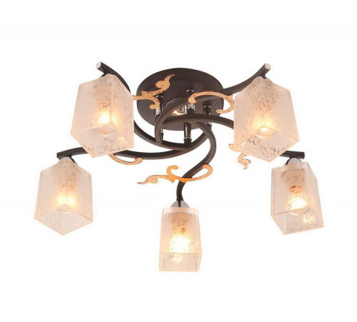 потолочная люстра idlamp edda 206/5pf-blackchrome в Сочи