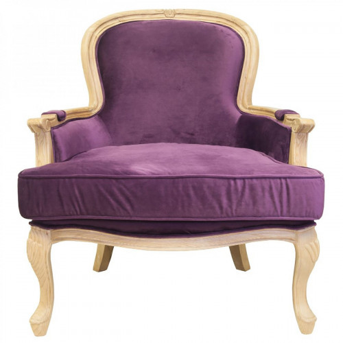 кресло diesta velvet фиолетовое в Сочи
