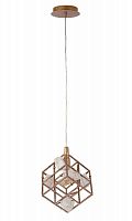 дизайнерский подвесной светильник crystal lux diego sp1 gold в Сочи