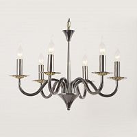 подвесная люстра lucia tucci messina 1890.6 glossy black в Сочи