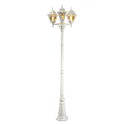 садово-парковый светильник arte lamp berlin a1017pa-3wg в Сочи