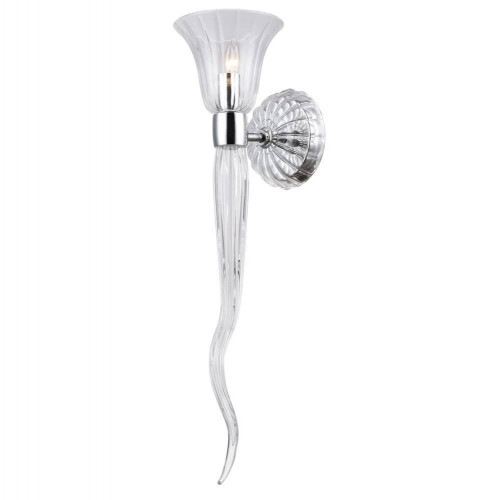 бра crystal lux linda ap1 chrome в Сочи