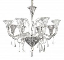 подвесная люстра ideal lux santa sp8 transparente в Сочи