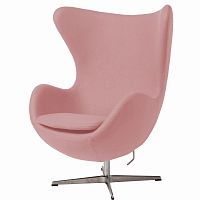 кресло egg chair розовое в Сочи
