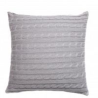 подушка вязаная kelly gray 3 в Сочи